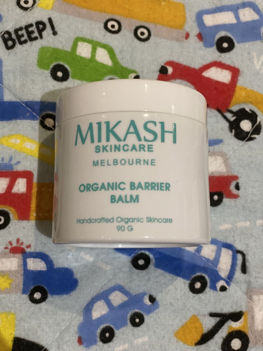Customer photo review of Organic Barrier Balm