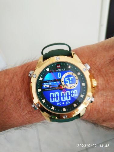 Customer photo review of Naviforce Forza® orologio uomo cinturino in pelle