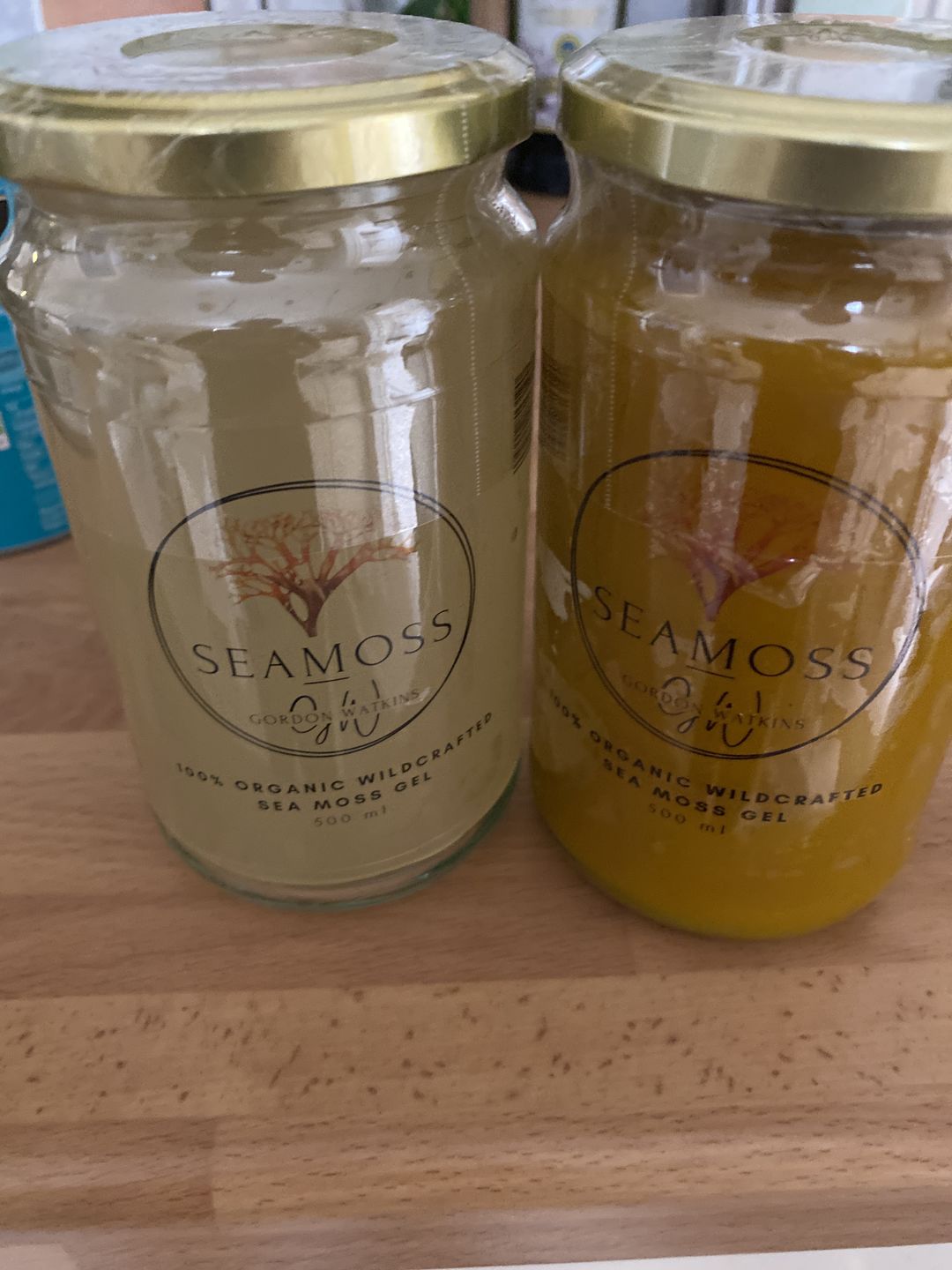 Customer photo review of Golden Sea Moss Gel - Made With Wildcrafted Sea Moss (250ml & 500ml)