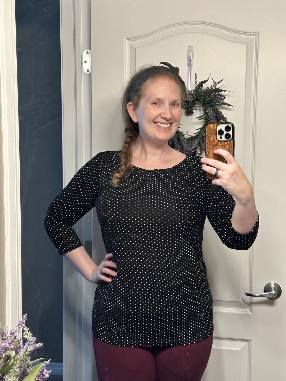 Customer photo review of *Pre-sale* Boatneck Top