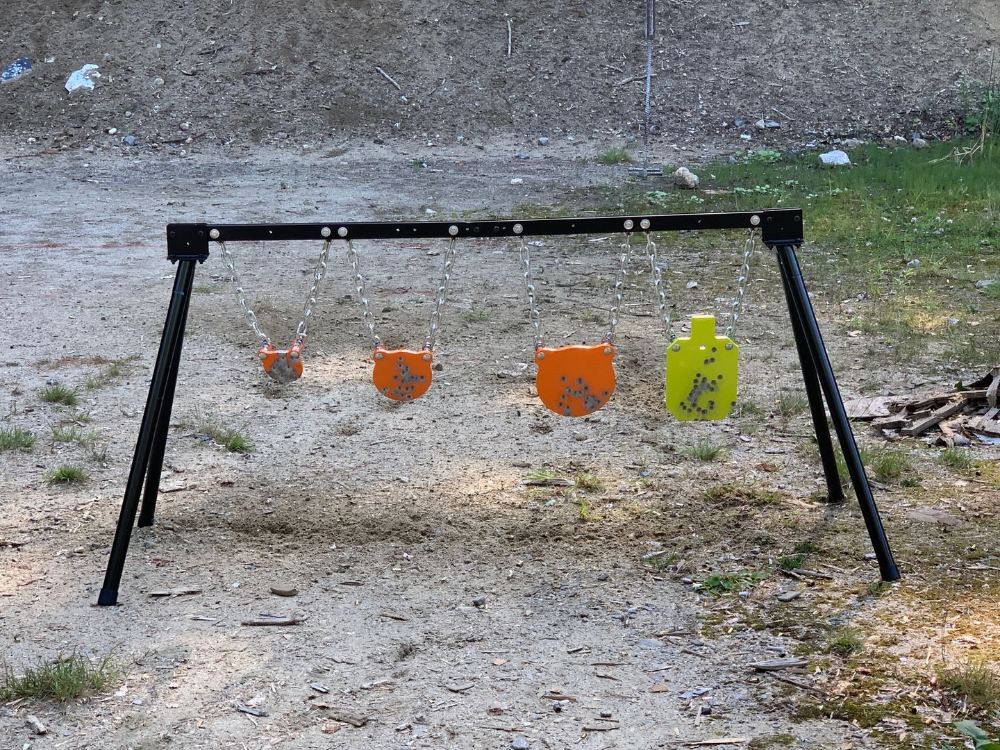 Customer photo review of B001 Stand Complete Target System 37