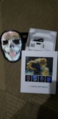 Customer photo review of Halloween Smart Mask
