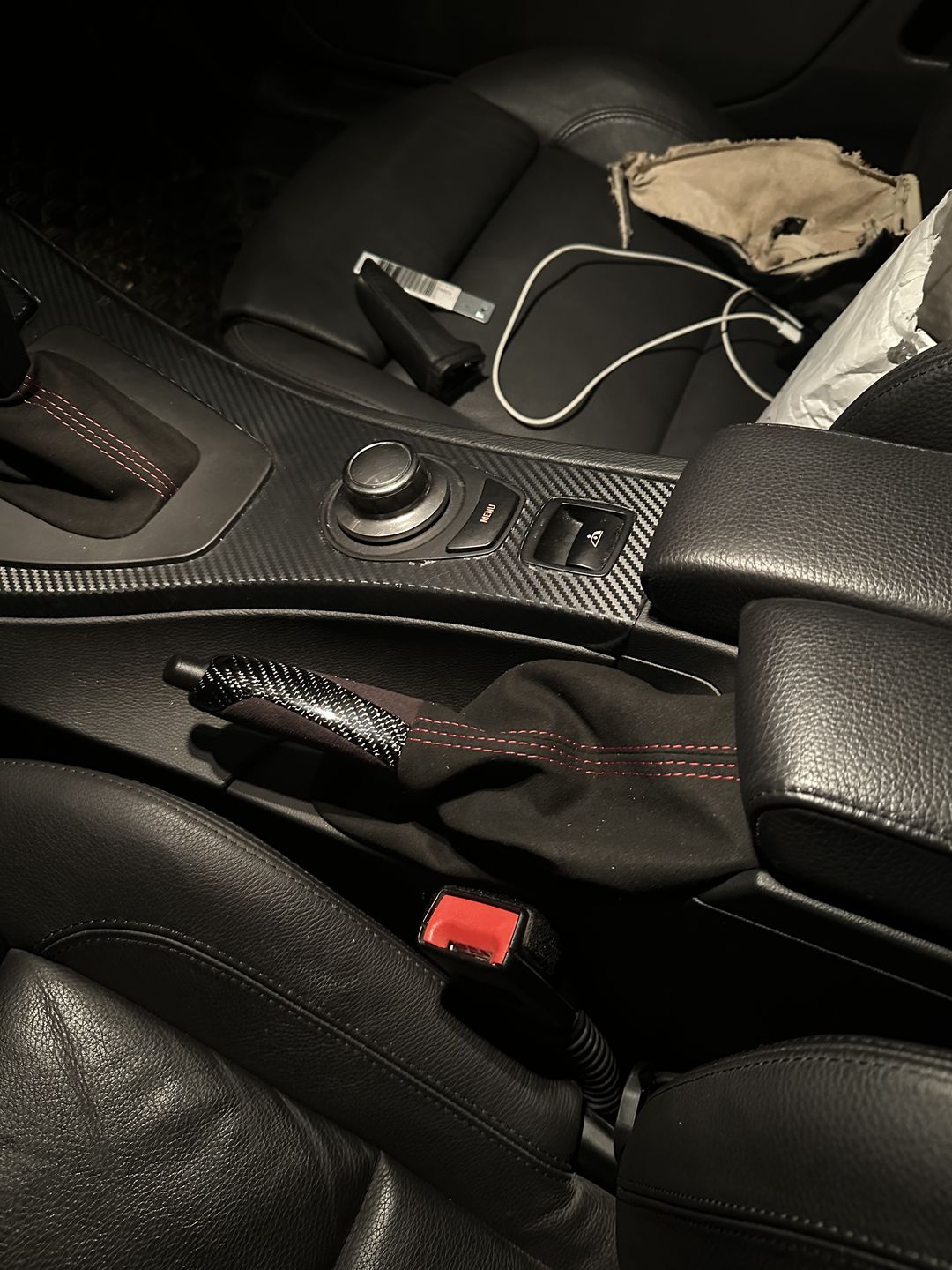Customer photo review of BMW Performance Carbon Håndbrekk