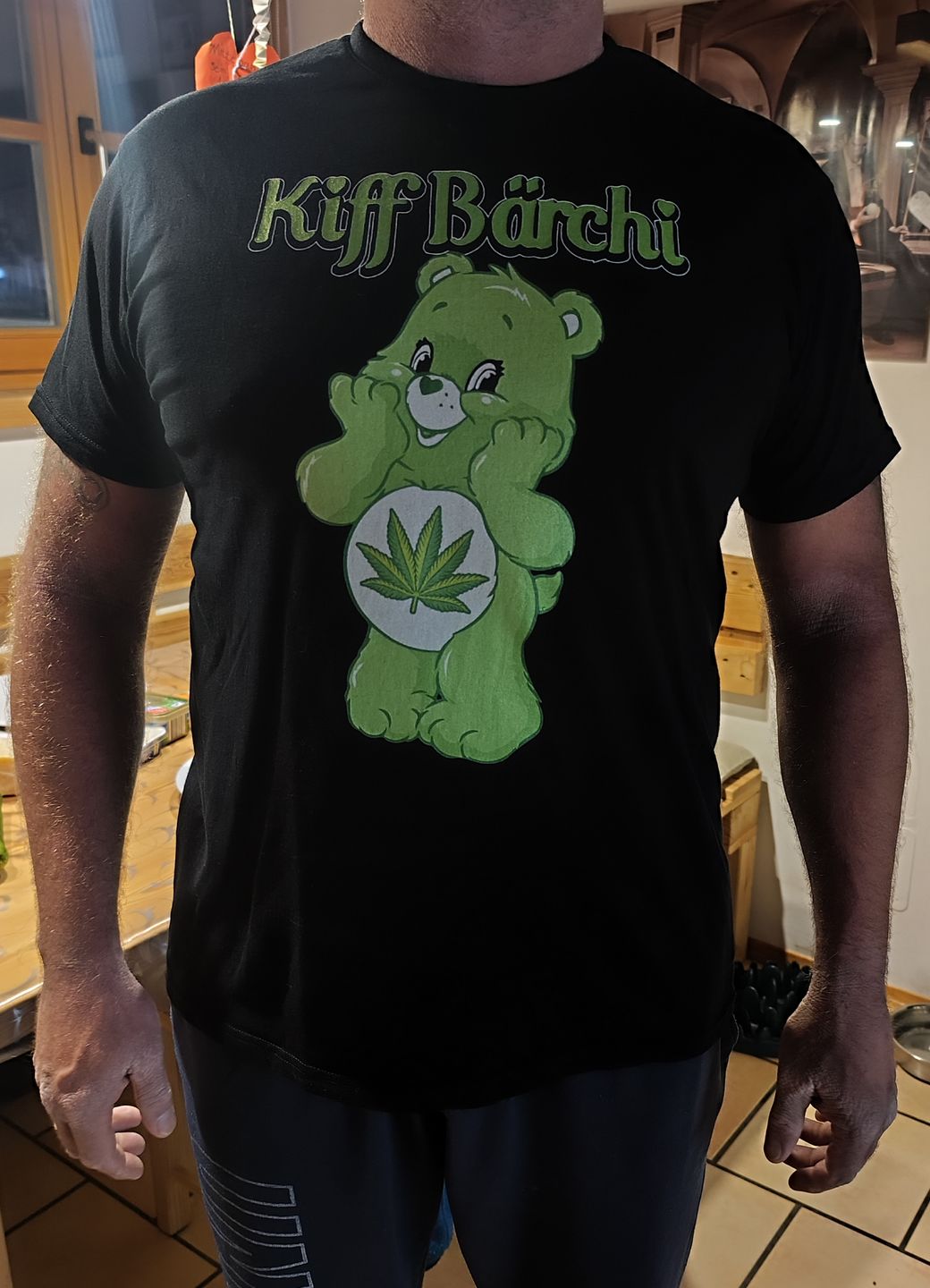 Customer photo review of Kiff Bärchi - Glücksbärchi - Herren Shirt