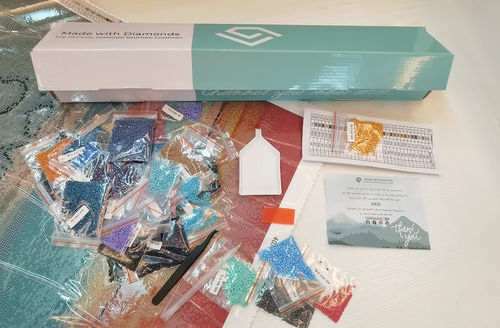 Customer photo review of Made with Diamonds™ Custom Kit