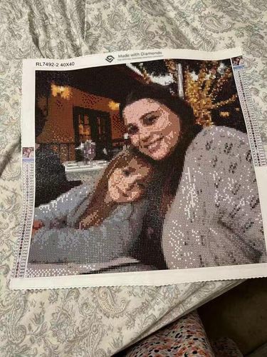 Customer photo review of Made with Diamonds™ Custom Kit