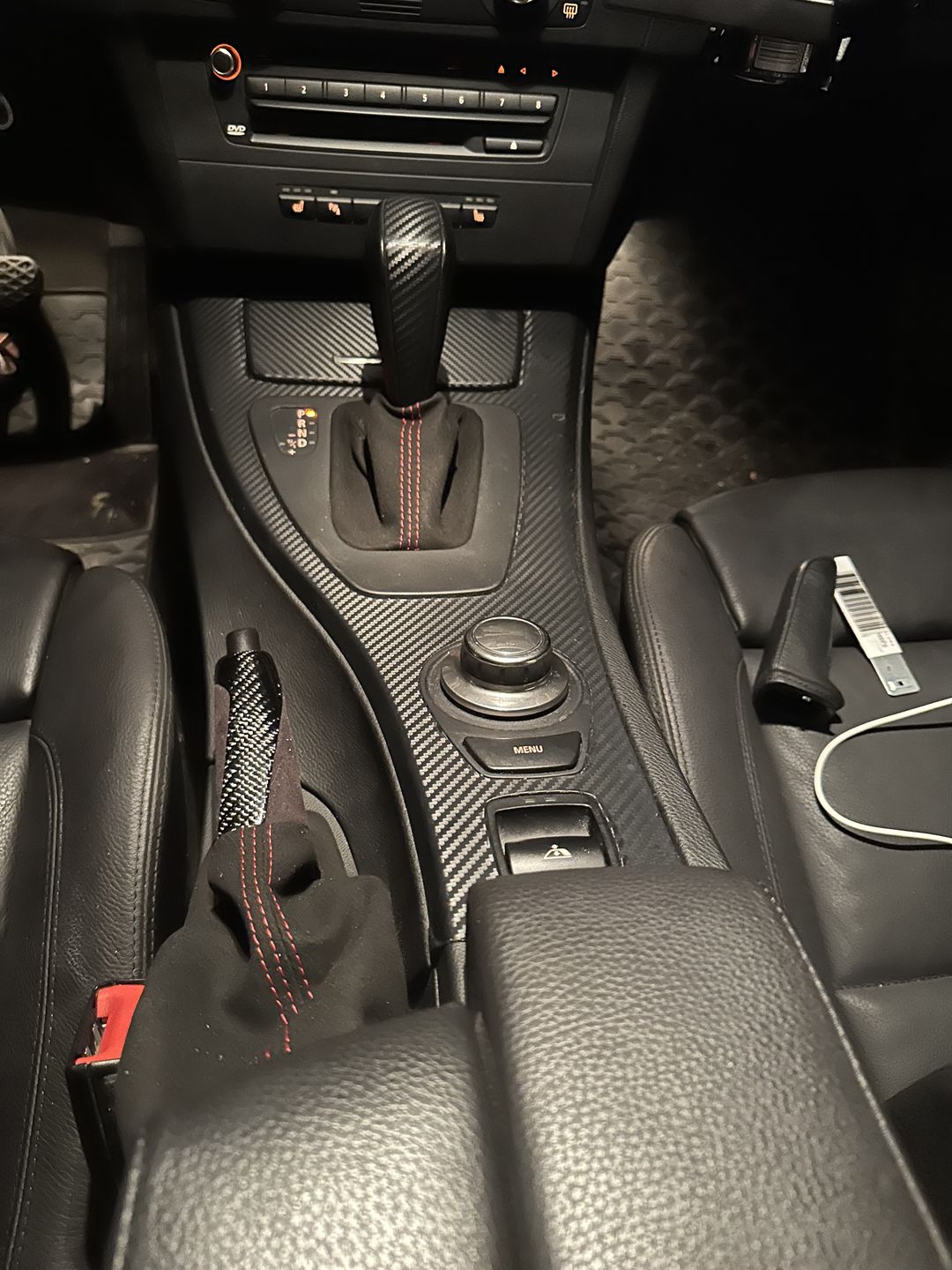 Customer photo review of BMW E90,E91,E92,E93 Alcantara Pose til Girspak og Brekk