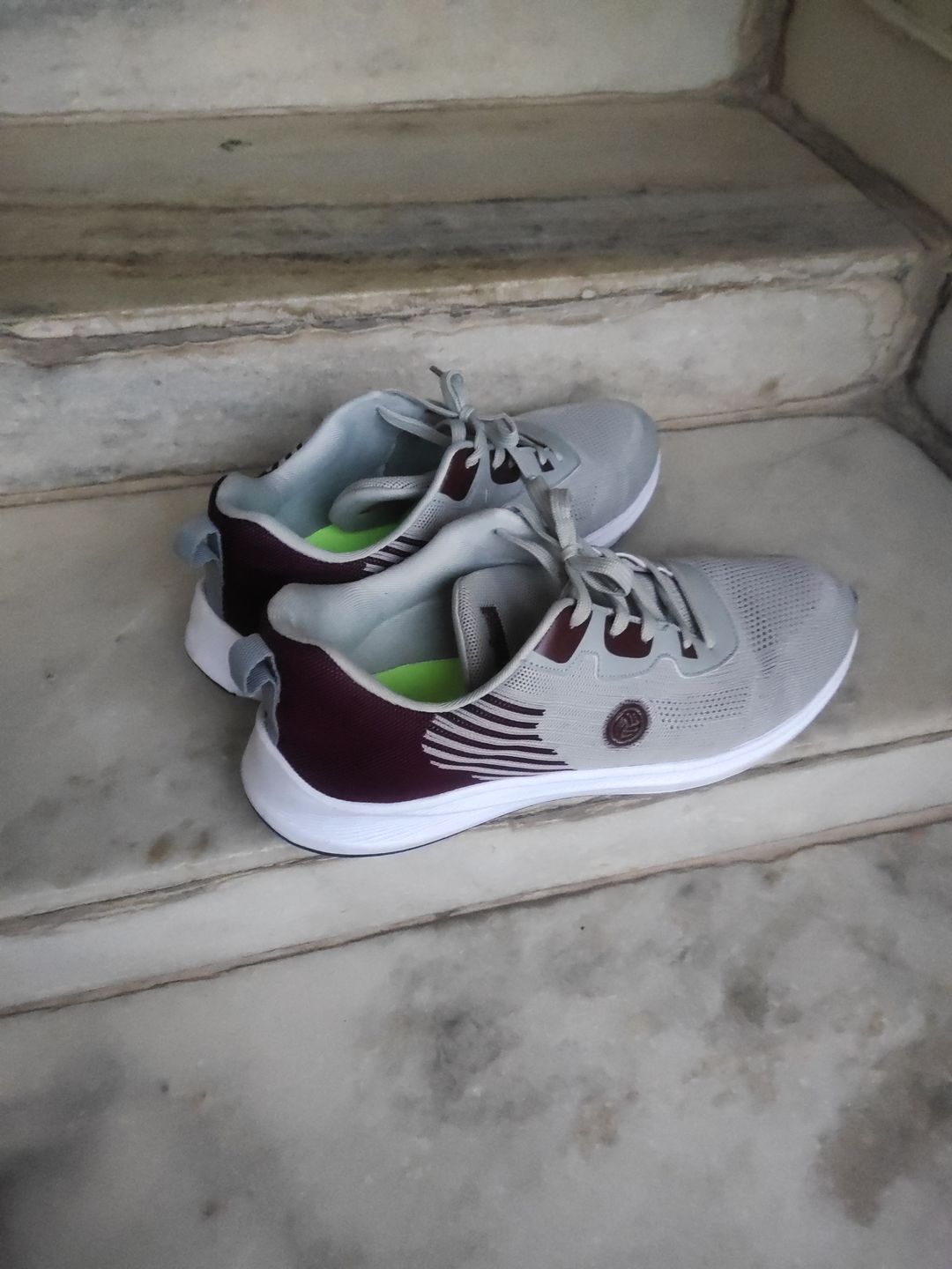 Customer photo review of Bacca Bucci Men's Comfortable Lightweight Walking Shoes