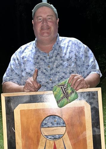 Customer photo review of 2023 Fire Incinerator Cornhole Bags - Set of 4