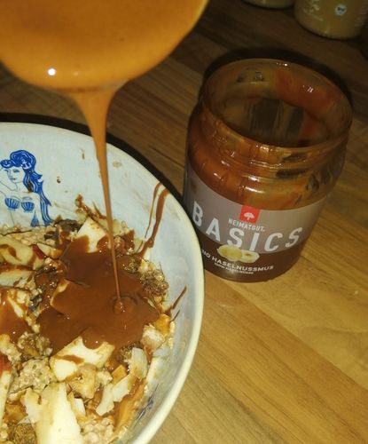Customer photo review of Bio Haselnussmus 250g