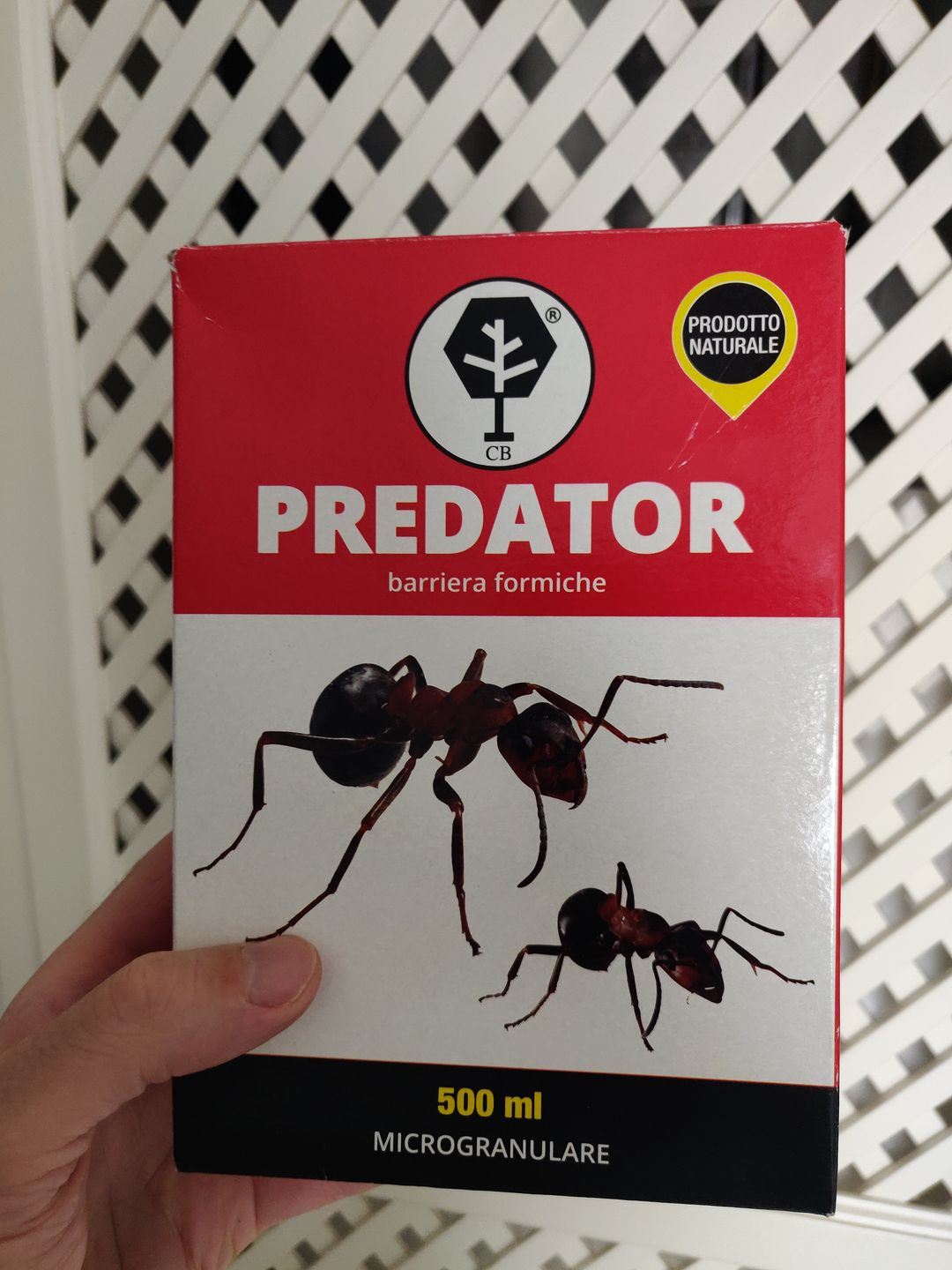 Customer photo review of PREDATOR CB® (barriera formiche)