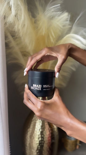 Customer photo review of Glow n’ Go Body Polish
