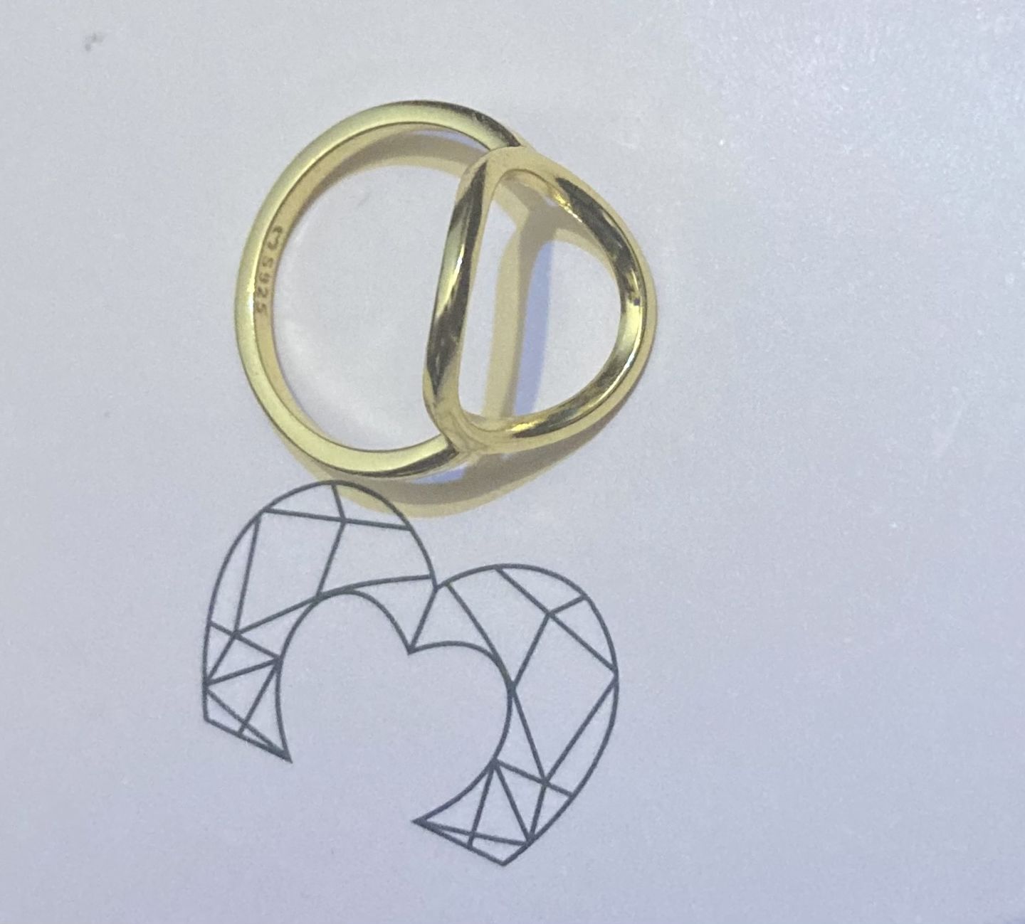 Customer photo review of Anillo Ovali