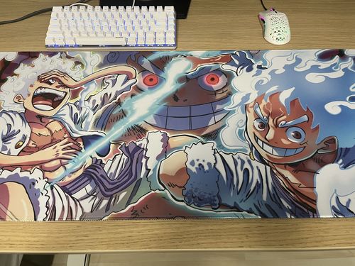 Customer photo review of Personalisiertes Mauspad (Format:21:9) (Auflösung:4500x2000 Pixel)