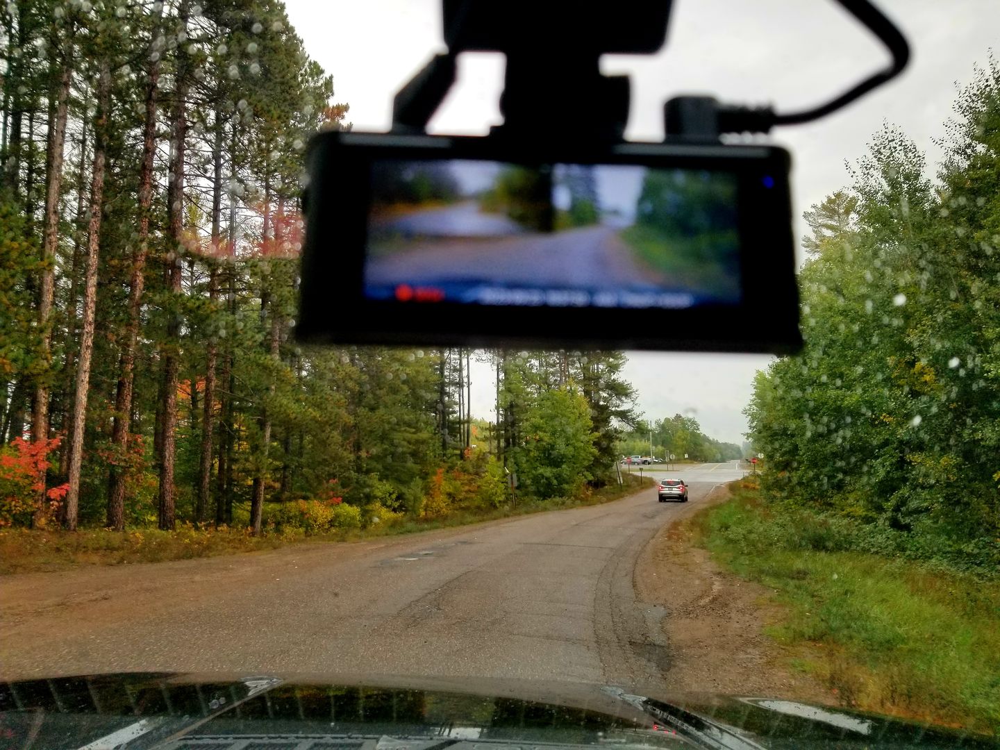 Customer photo review of Redtiger F7N 4K Dual Front and Rear Dash Cam With 64GB SD Card