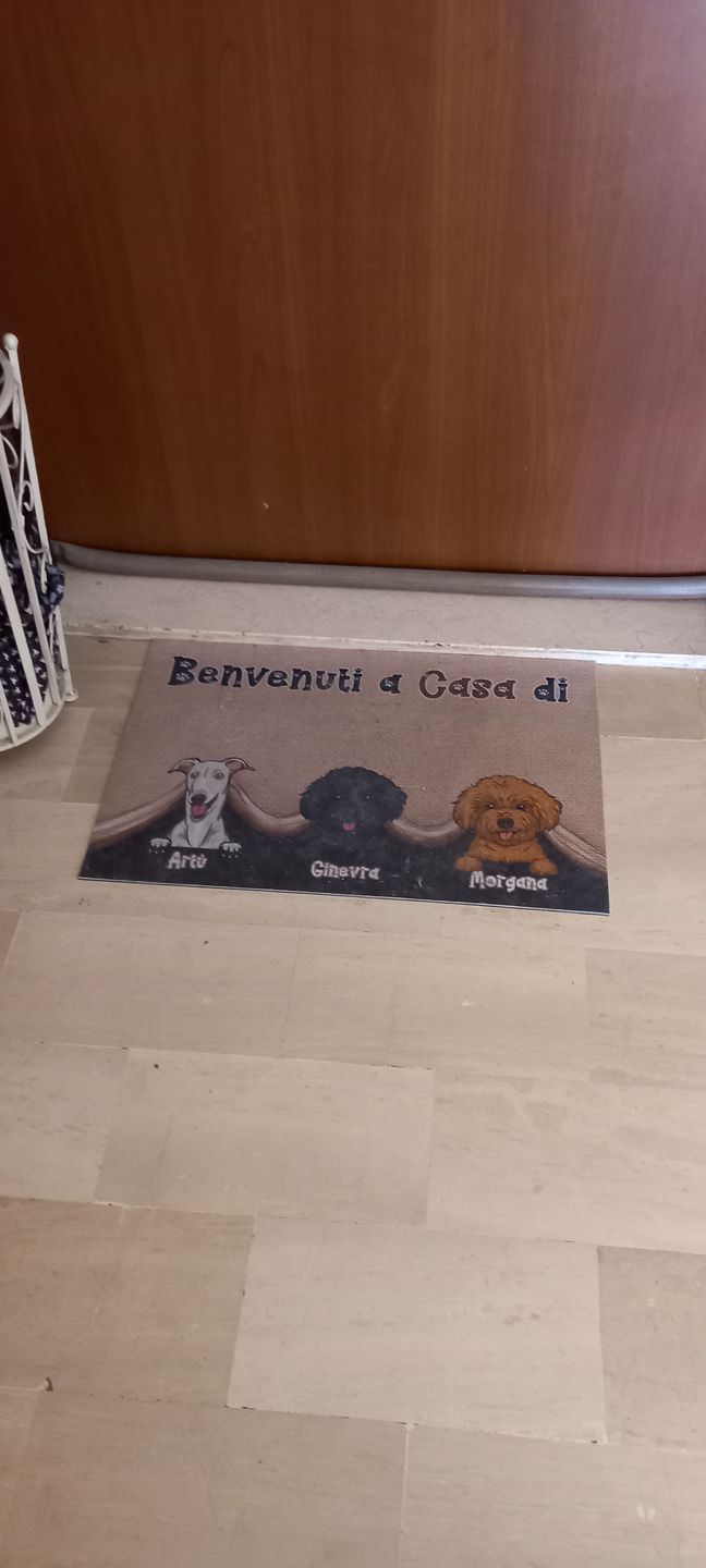 Customer photo review of Animaletti - Zerbino Personalizzabile