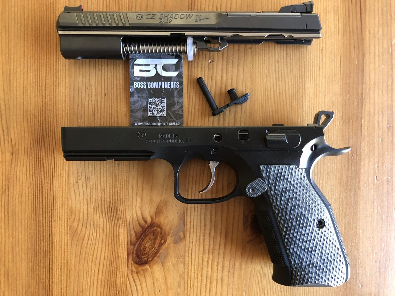 Customer photo review of CZ Shadow 2 Slide Stop