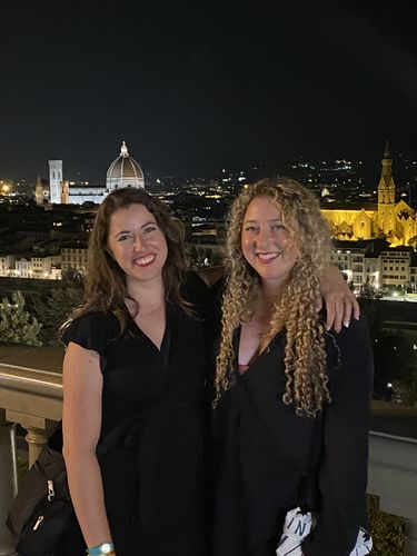 Customer photo review of Curly Ash Blonde