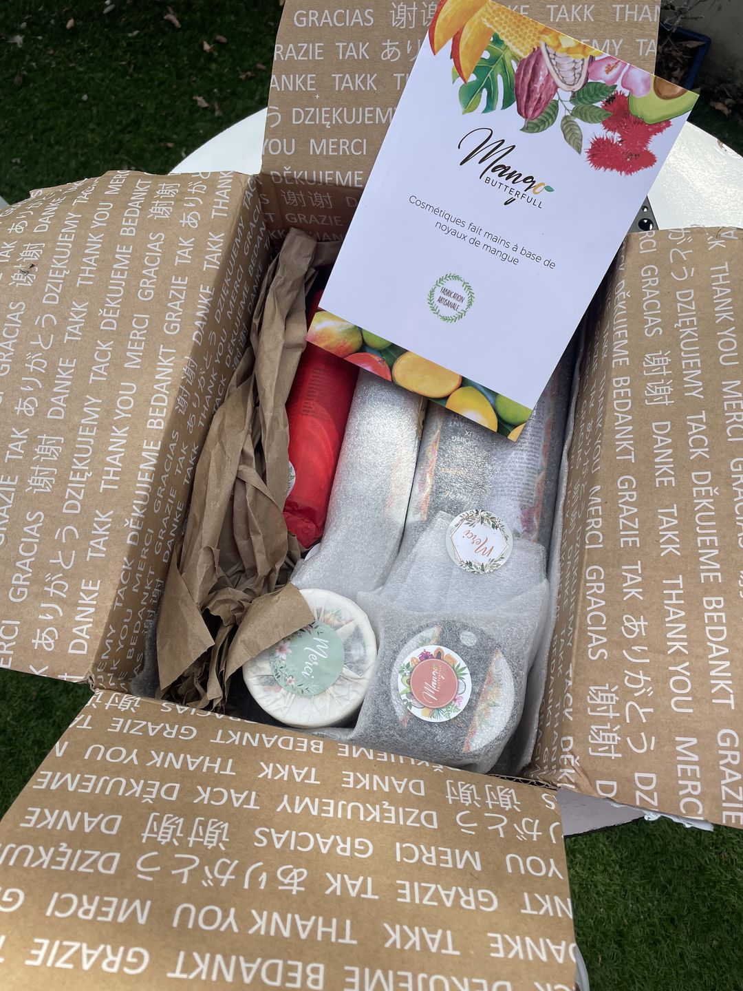 Customer photo review of Pack Routine MANGO AFRIKA - 6 produits