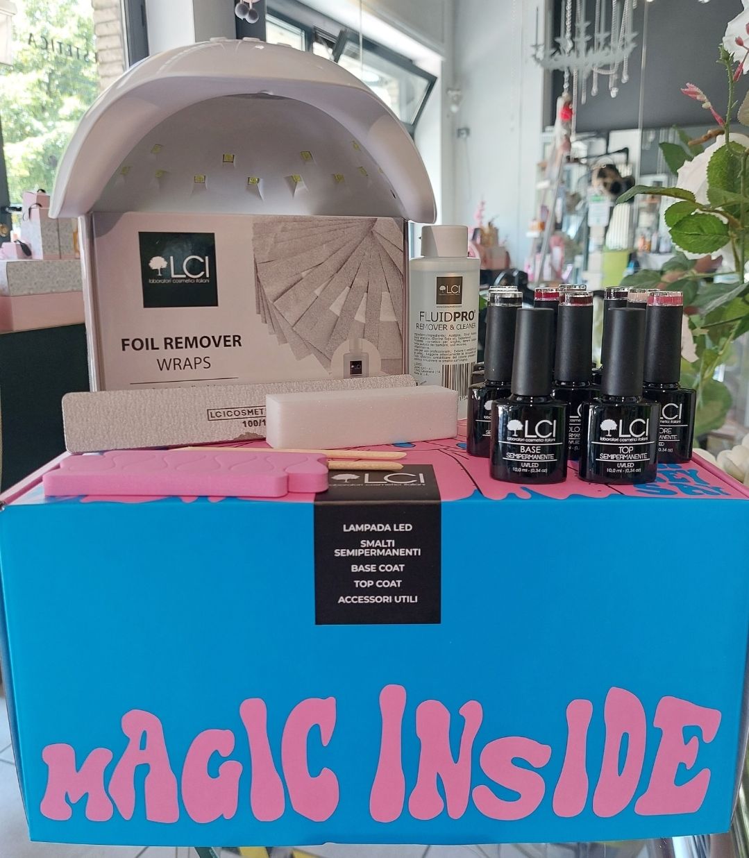 Customer photo review of Super Kit Regalo - Semipermanente LCI - Led 48w