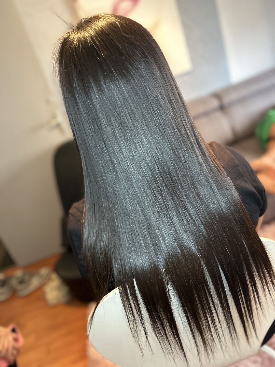 Customer photo review of Lissage Brésilien borabella Não Chore proteine de soie