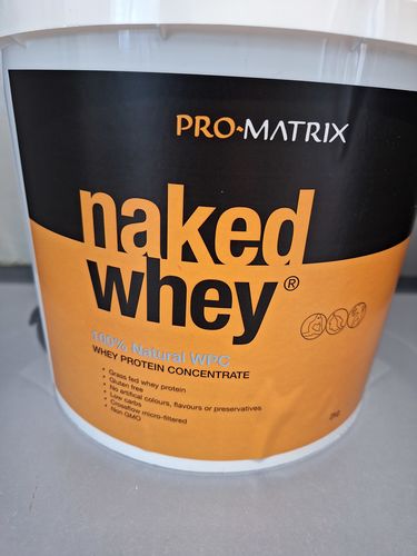 Customer photo review of 2kg UNFLAVOURED, Concentrate NAKED WHEY