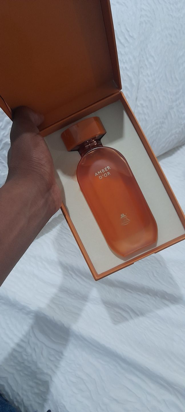 Customer photo review of Amber D'or EDP 100ml