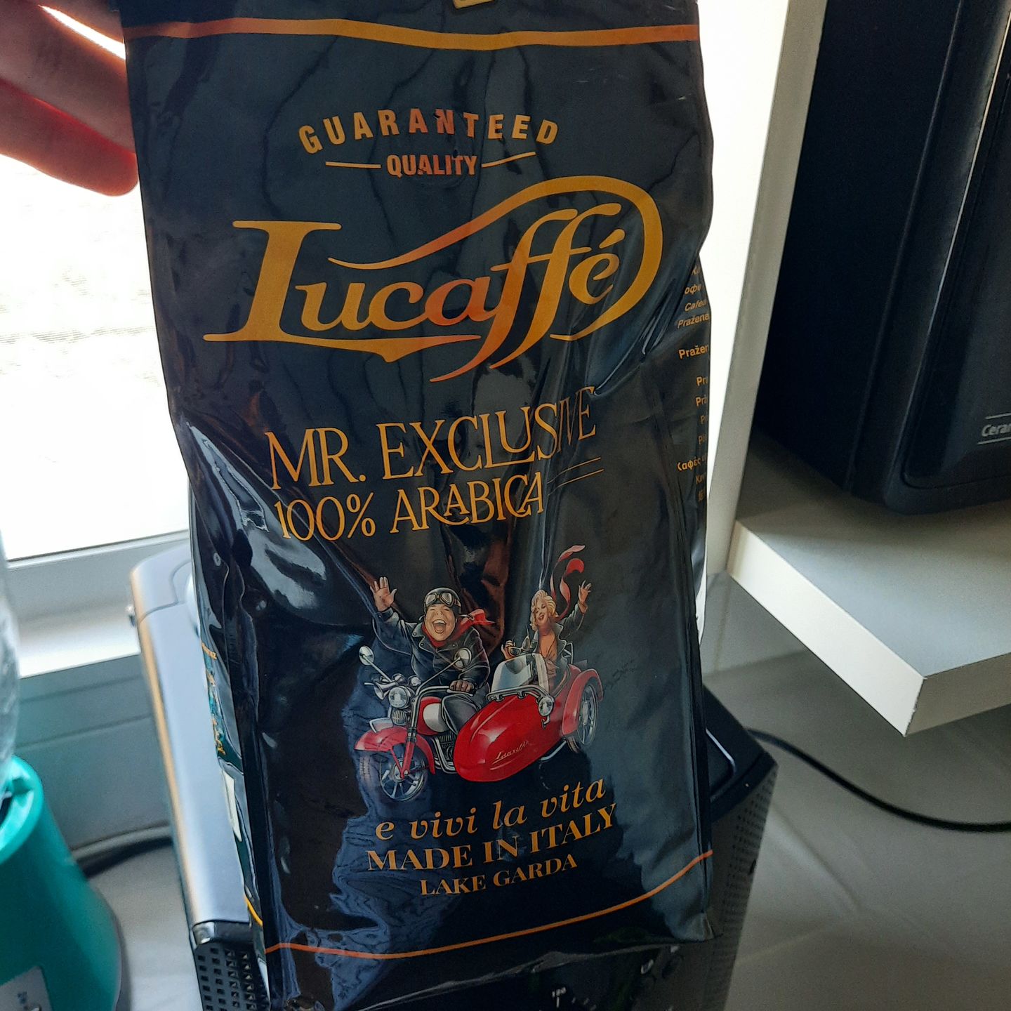 Customer photo review of Lucaffe Mr. Exclusive 1 kg Grano Entero