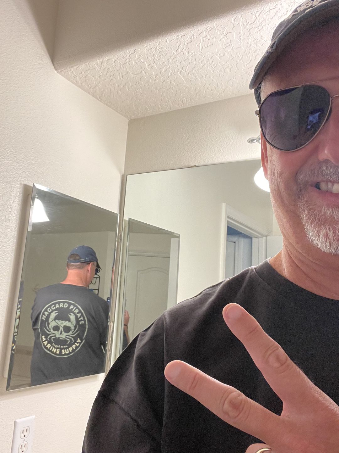 Customer photo review of Marine Supply Tee