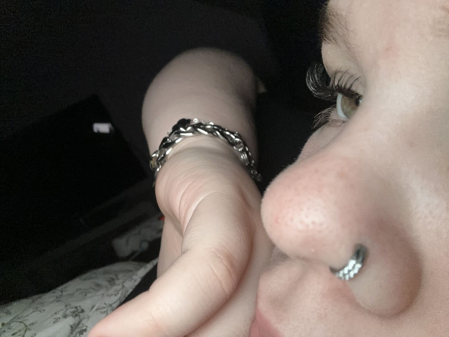 Customer photo review of Double Shine Clicker | Nasen- & Ohrpiercing