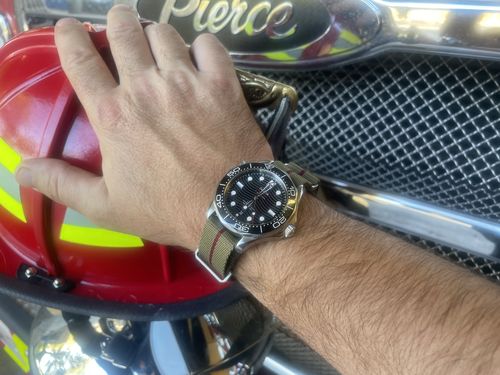 Customer photo review of VIP - Five Eye Nylon Strap