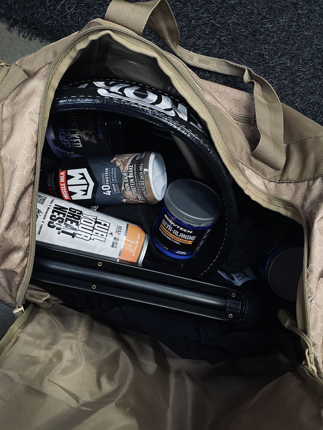 Customer photo review of 740 Elite Duffle Bags