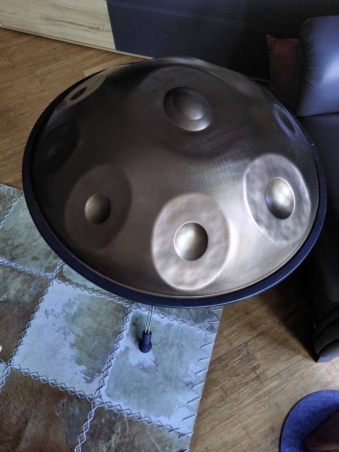 Customer photo review of Spirit Soul Handpan B2 Amara / Celtic Minor aus Edelstahl