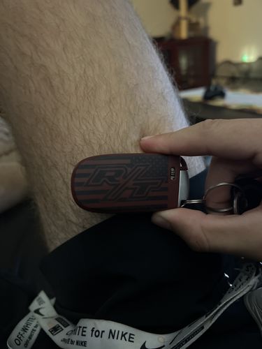 Customer photo review of R/T & American Flag Key Fob Shell