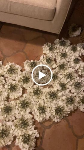 Customer video review of Bulk Exclusive 26 Colors Hydrangea Heads with Stems Silk Flowers Artificial for Wedding Decor Centerpieces Bouquets DIY Floral Home Decor Wholesale