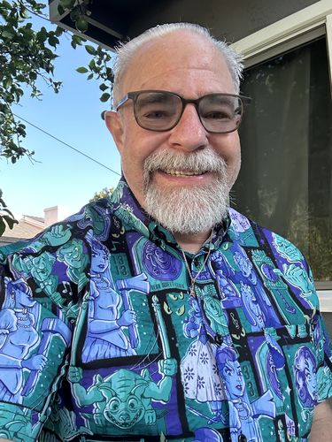 Customer photo review of Disney’s Haunted Mansion “Haunted Houseguests" – KUNUFLEX Short Sleeve Shirt