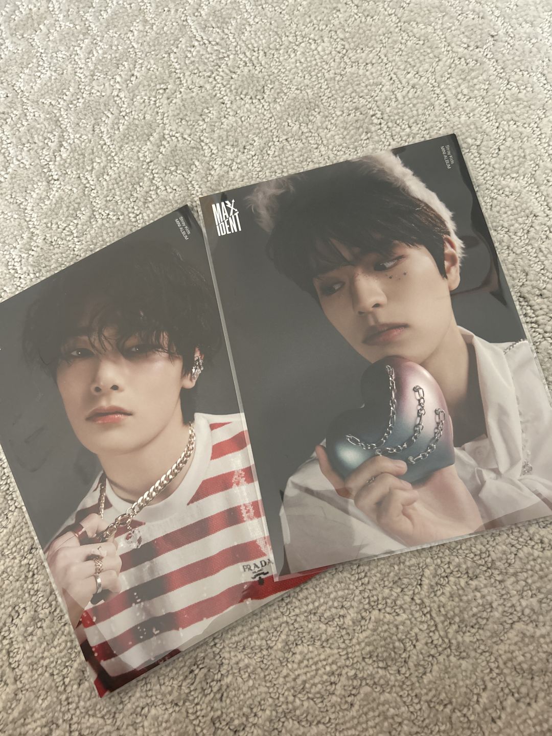 Customer photo review of PREMIUM POSTCARD SLEEVES - INDIGO VERSION (154x213MM)