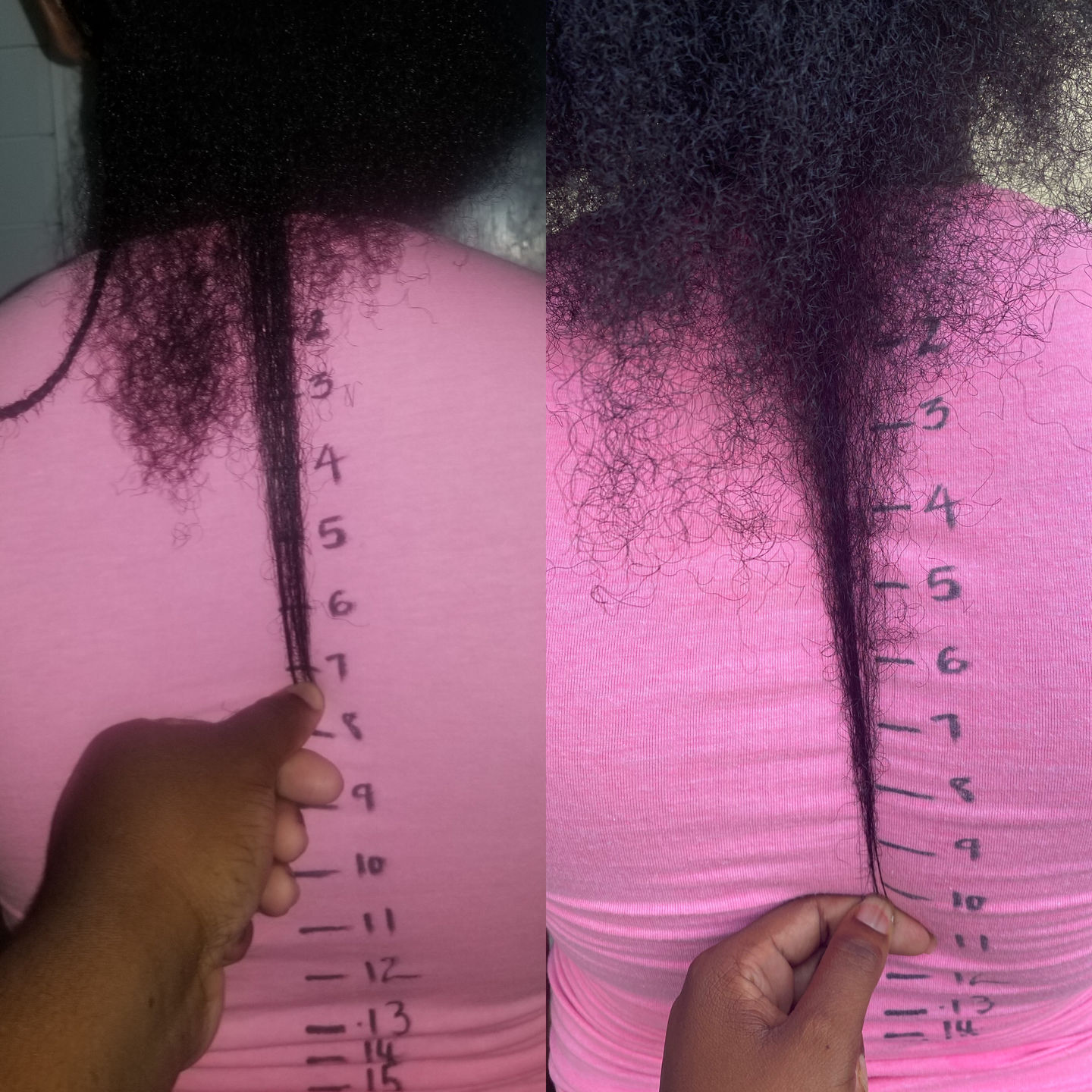 Customer photo review of Growth Oil (Infused Ze Oil)