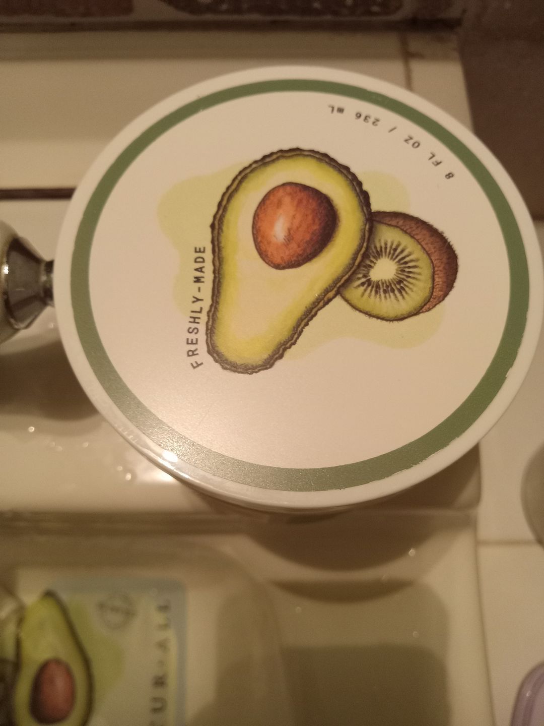 Customer photo review of Hydrating Custard