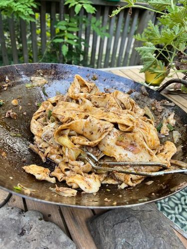 Customer photo review of [N1] Spicy Cumin Lamb Hand-Ripped Noodles Meal Kit (4 Servings)