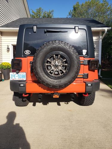 Customer photo review of JK to JL Conversion Taillights