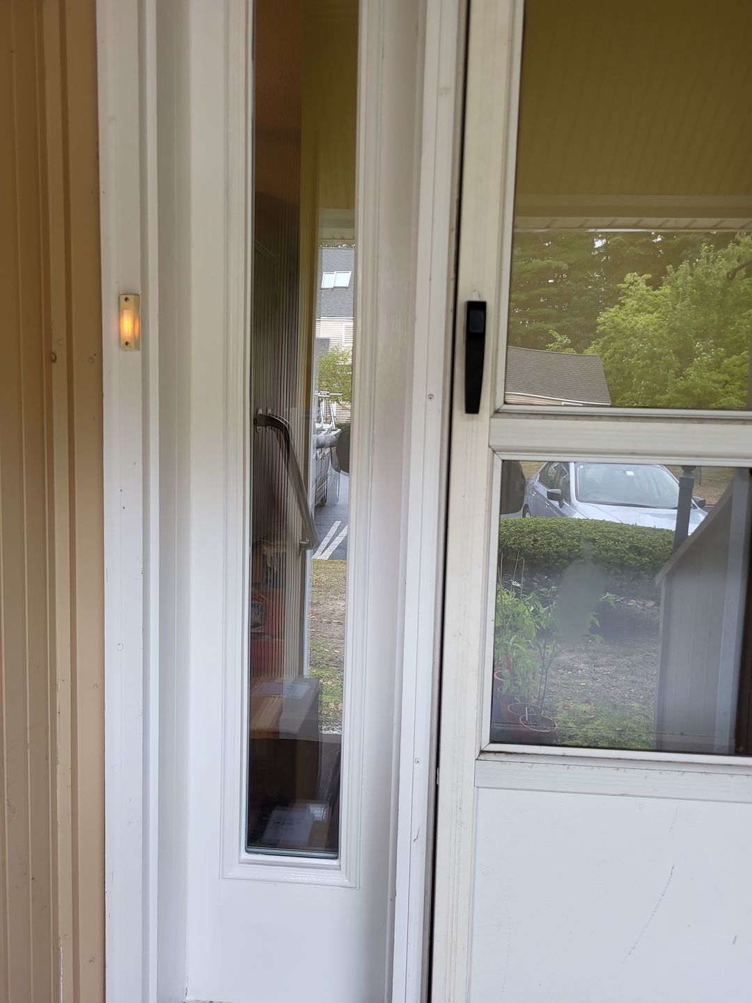 Customer photo review of Clear 1 Lite Glass and Frame Kit (Full Sidelite)