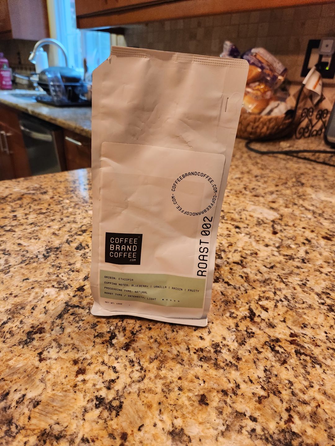 Customer photo review of Ethiopian Light Roast Coffee