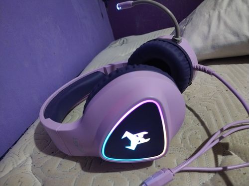 Customer photo review of Audífonos Gamer | STF Beast Muspell Prime | gaming para computadora Lila