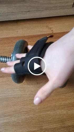 Customer video review of Guantes Pesas GRAB Mujer