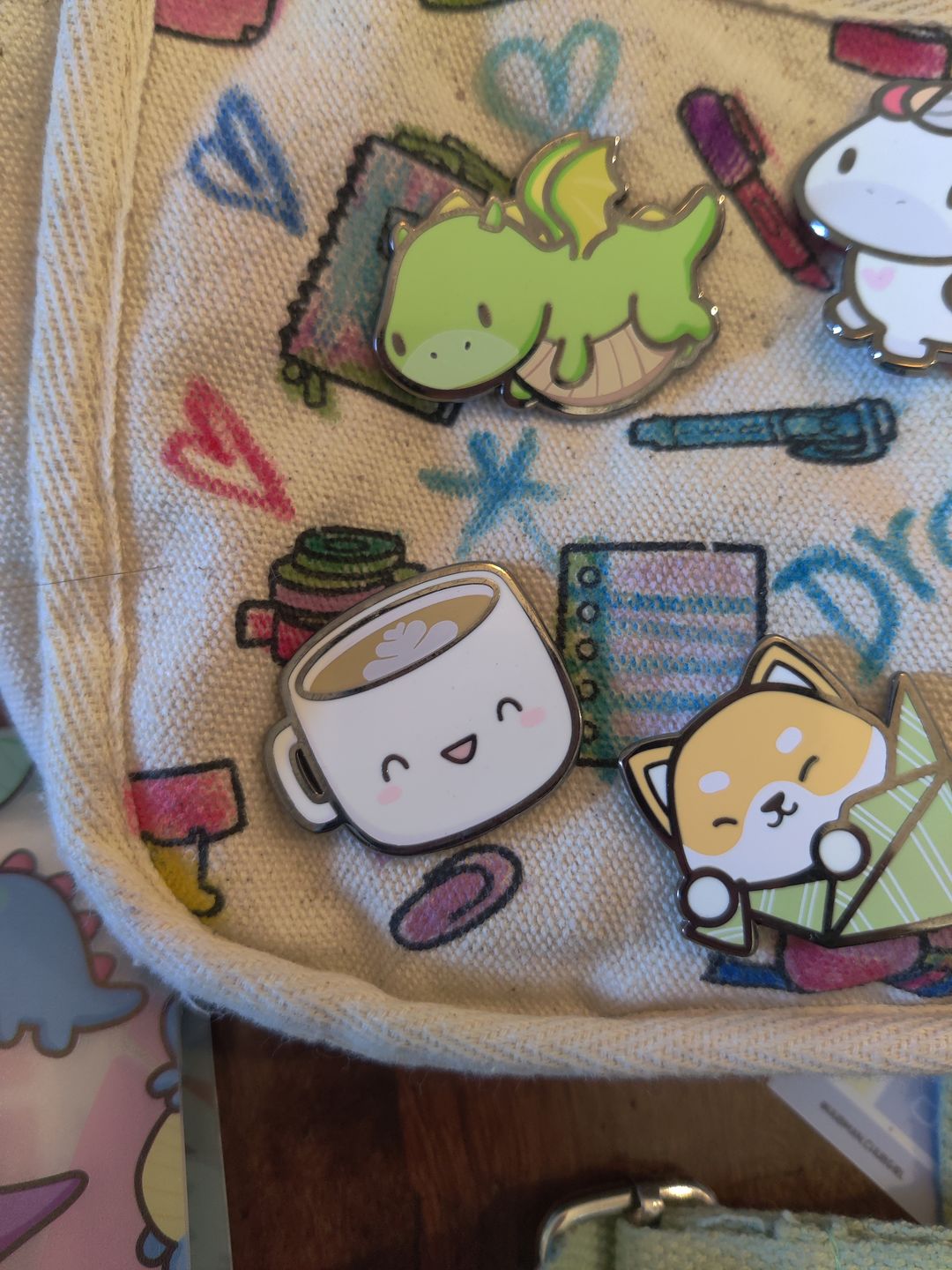 Customer photo review of Capcuccino Pin