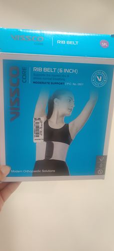 Customer photo review of Rib Belt | Provides Moderate Support to the Injured Ribs & Allows Normal Respiration (Grey)