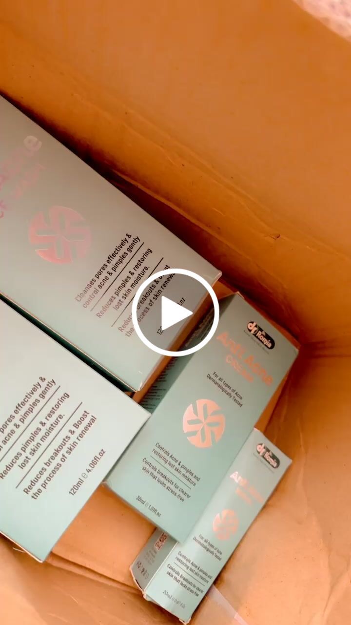 Customer video review of ANTI ACNE BUNDLE