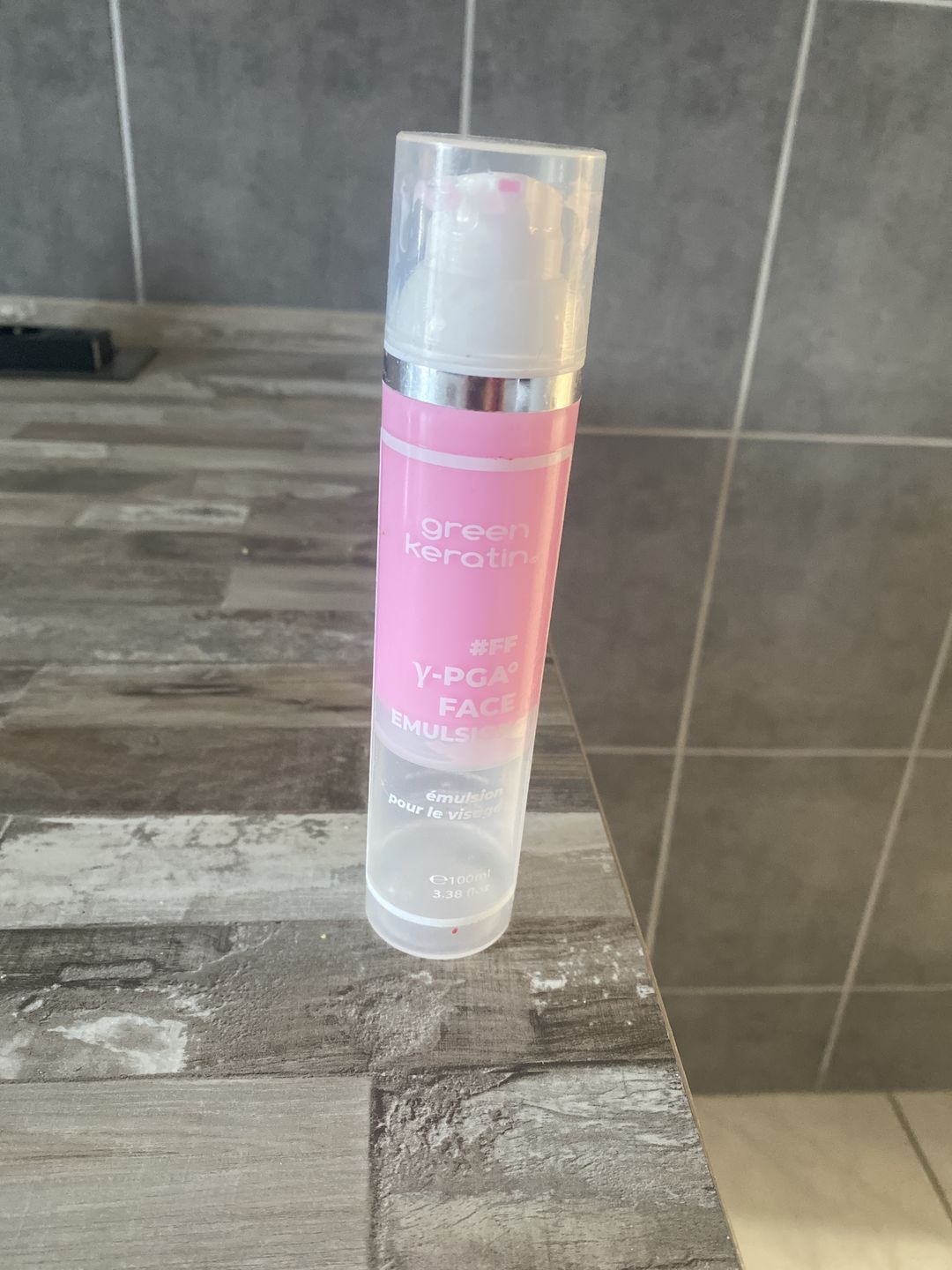 Customer photo review of Y-PGA Emulsion pour le visage, Sans Parfum