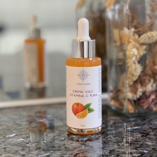 Customer photo review of Crema viso alla Vitamina C Pura